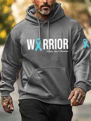 Men's Prostate Cancer Awareness Print Hoodie