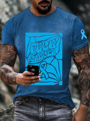 Men's Prostate Cancer Fuck Cancer T-Shirts