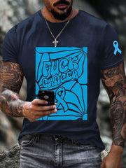 Men's Prostate Cancer Fuck Cancer T-Shirts