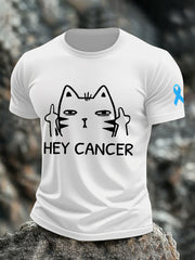 Men's hey cancer t-shirts