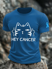 Men's hey cancer t-shirts
