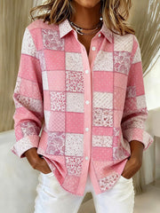 Women's Breast Cancer Awareness Flowers Shirts