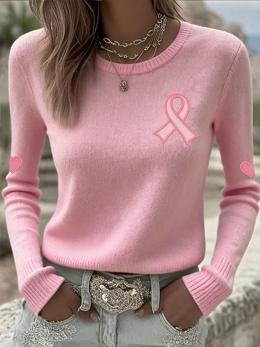 Women's Breast Cancer Awareness Pink Ribbon Tops