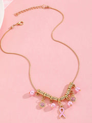 Women's Breast Cancer Awareness Pink Ribbon Accessories