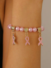 Women's Breast Cancer Awareness Pink Ribbon Accessories