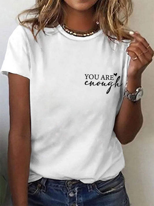 Women's Dear Person Behind Me You Are Enough Tee