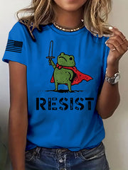 Women's Resist Frog Short-sleeved T-shirt