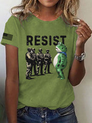 Women's Portland Frog Resist Short Sleeve T-Shirt