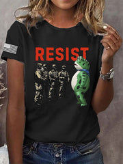 Women's Portland Frog Resist Short Sleeve T-Shirt