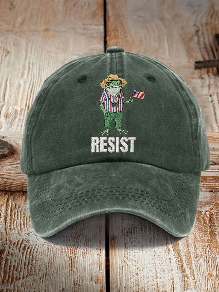 Unisex Resist Portland Frog Hat
