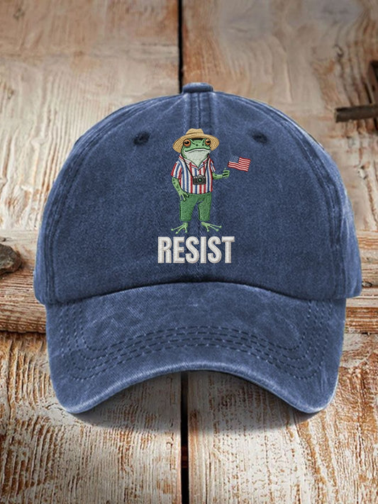 Unisex Resist Portland Frog Hat