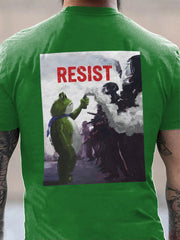 Men's FDT Polish Frog Print short sleeves t-shirt