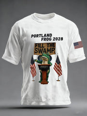 Men's Portland Frog 2028 Short-sleeved T-shirt