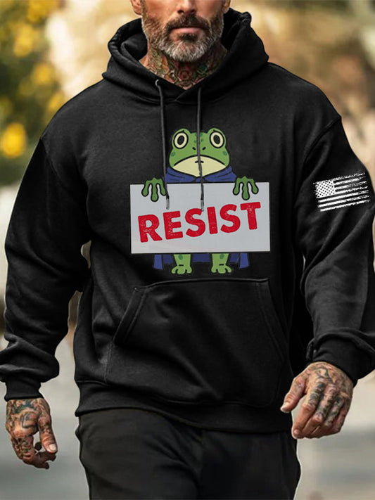 Men's Frog Resist Printed Hoodie