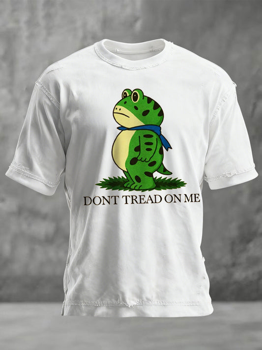 Men's FDT Polish Frog Print short sleeves t-shirt