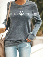 Women's Frog Resist Printed Sweatshirt