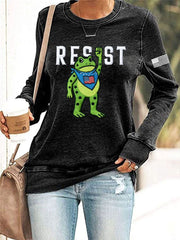 Women's Portland Frog Sweatshirt