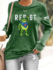 Women's Portland Frog Sweatshirt