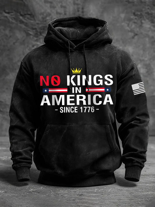 Men's 'No Kings in America Since 1776' Hoodies