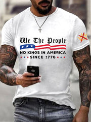 Men's We The People No Kings In America Since 1776 Tee