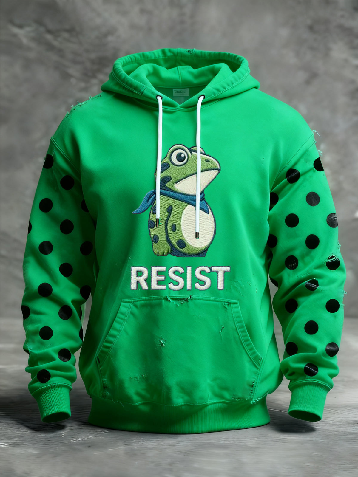 Men's Frog Resist Printed Hoodie