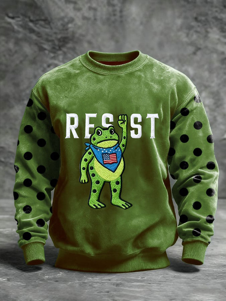 Men's Portland Frog Resist Crew Neck Sweatshirt