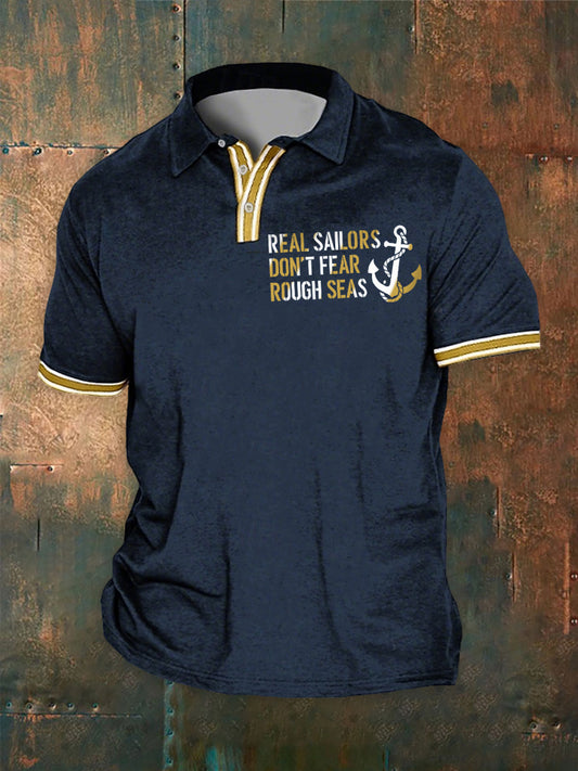 Men's Funny Navy Shirt