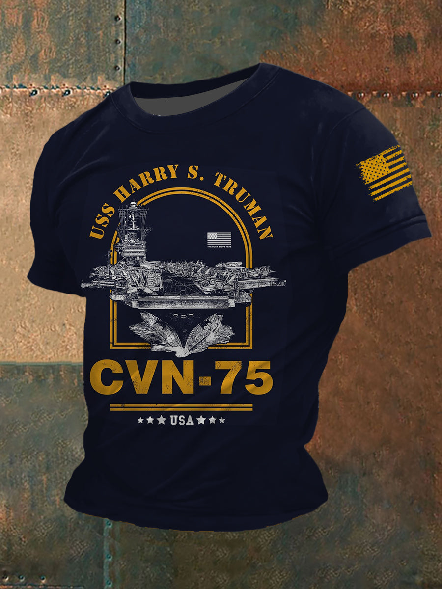 Men's CVN-75 Short Sleeves T-shirt