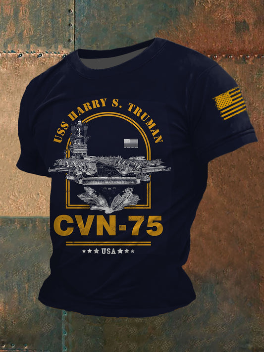Men's CVN-75 Short Sleeves T-shirt