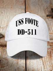 Unisex USS Foote (DD-511) Print Hat