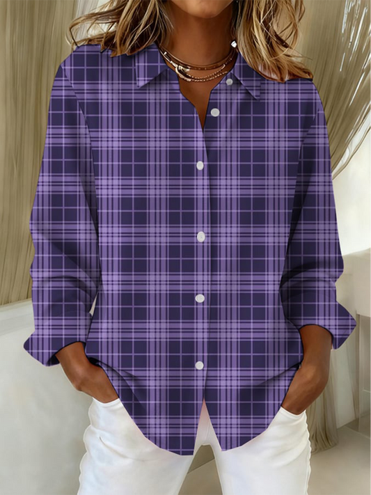 Women's  Casual Purple shirts