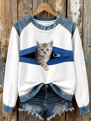 Women's cat sweatshirts
