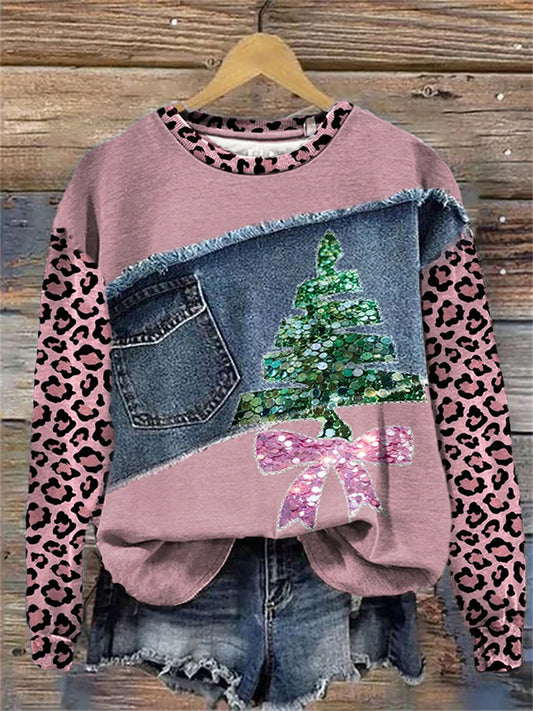 Women's Christmas Art Sweatshirt