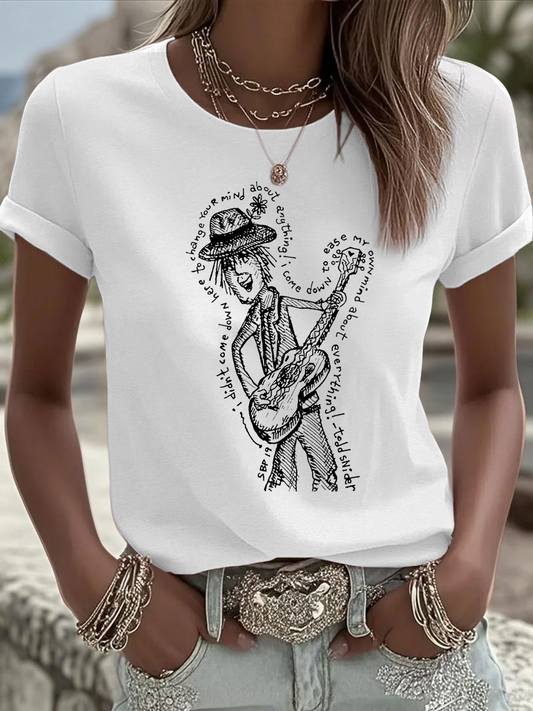 Women's Todd Snider short-sleeved T-shirt