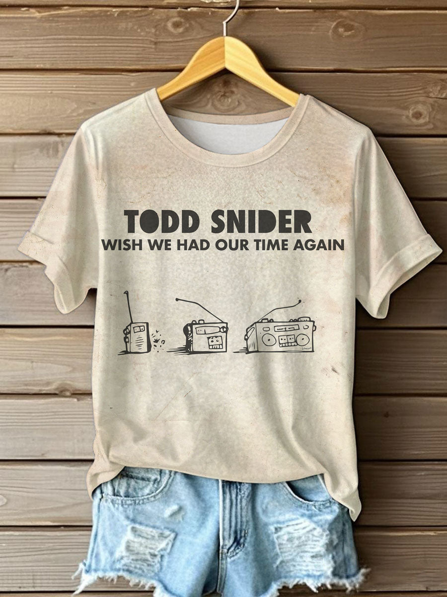 Women's Todd Snider short-sleeved T-shirt