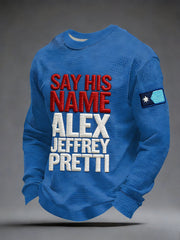 Men's Minneapolis Resist Waffle Long Sleeve Sweatshirt