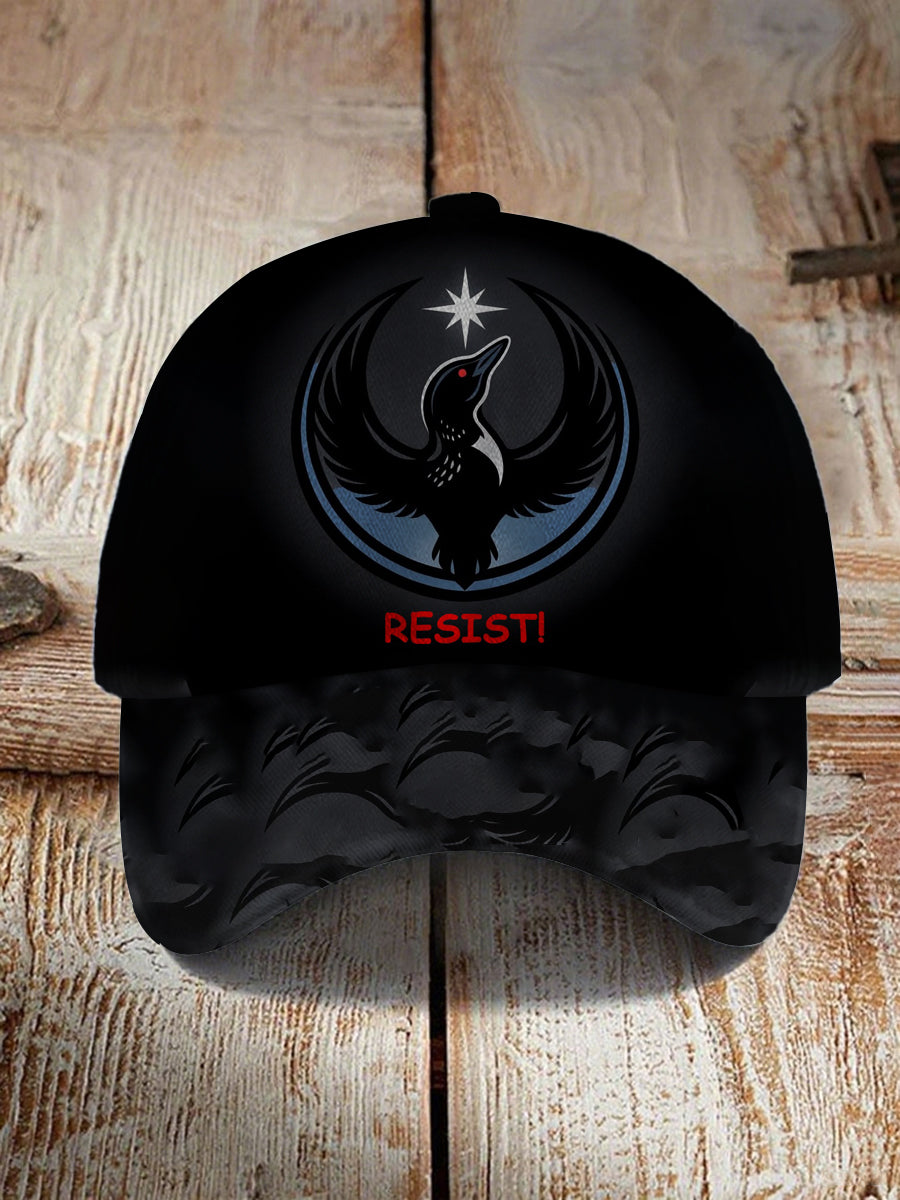 Unisex The Loon Platoon Rebel Alliance Resist Printed Hat