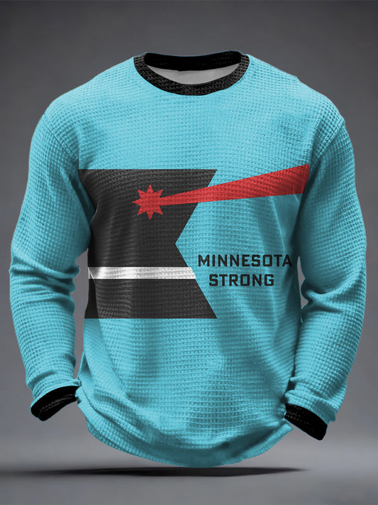 Men's Minnesota Strong Waffle Top