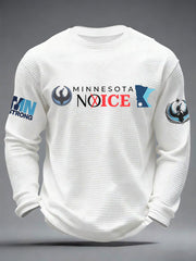 Men's Minnesota Resist ICE Minnesota Strong Waffle Long Sleeve T-Shirt
