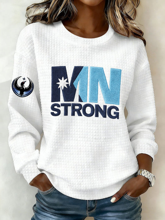 Women's Minnesota Strong Printed Sweatshirt