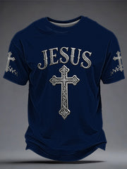 Men's JESUS Printed T-shirt