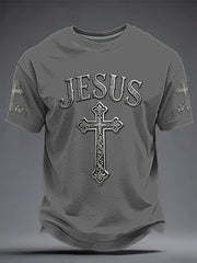 Men's JESUS Printed T-shirt