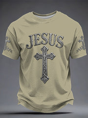 Men's JESUS Printed T-shirt