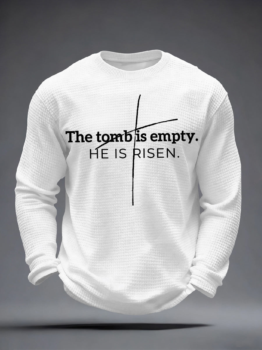 Men's Waffle Long Sleeve T-Shirt