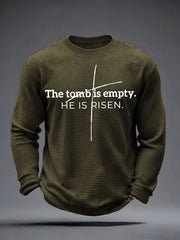 Men's Waffle Long Sleeve T-Shirt