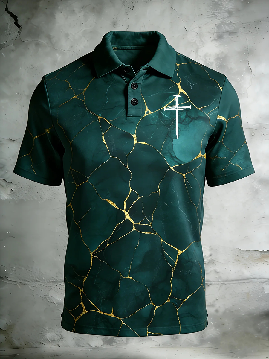 Men's Nail Cross Business Shirt