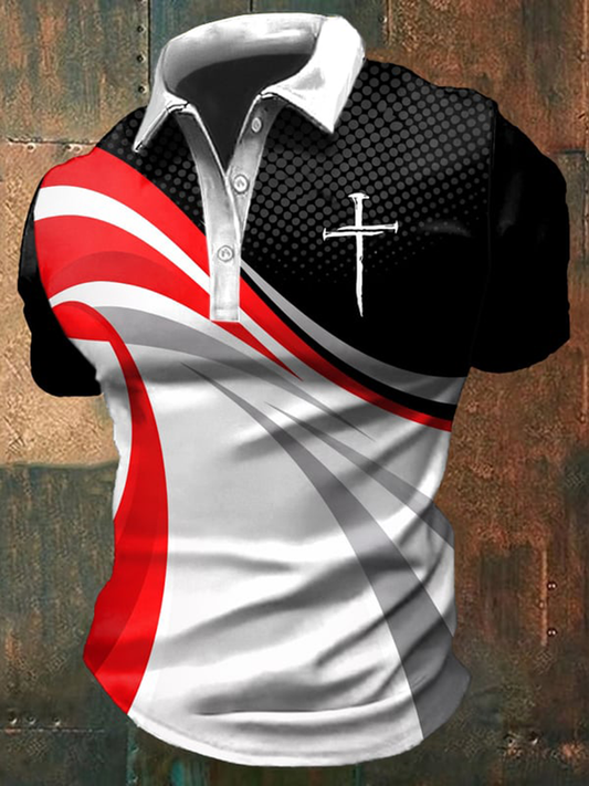 Men's Nail Cross Business Shirt