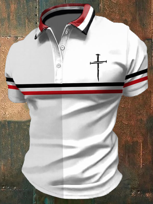 Men's Nail Cross Business Shirt