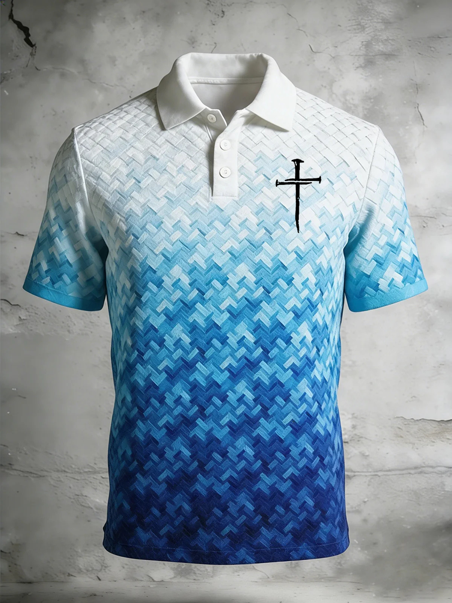 Men's Nail Cross Business Shirt