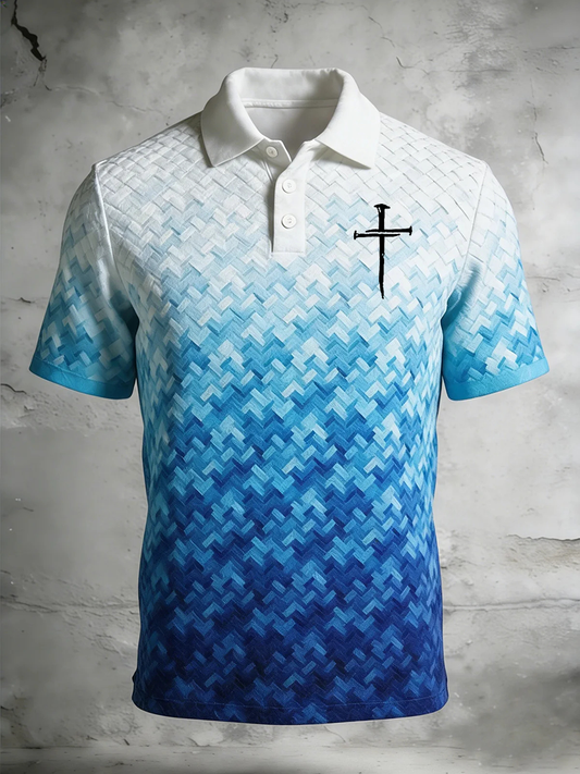 Men's Nail Cross Business Shirt